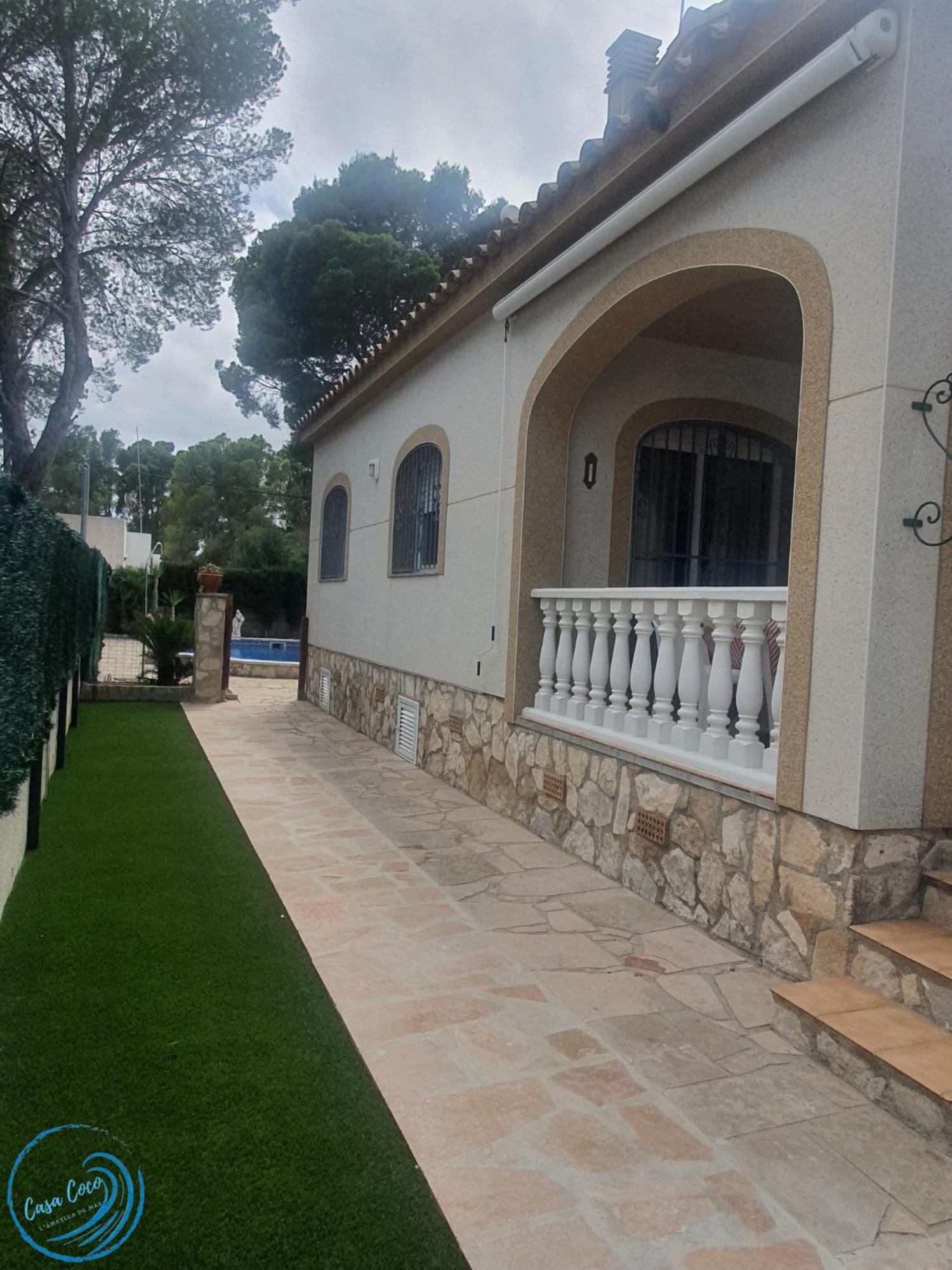 הוילה Les Tres Cales Casa Coco מראה חיצוני תמונה